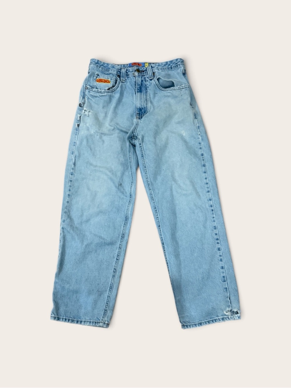 Empyre Light Blue Relaxed Fit Men’s Jeans Y2K